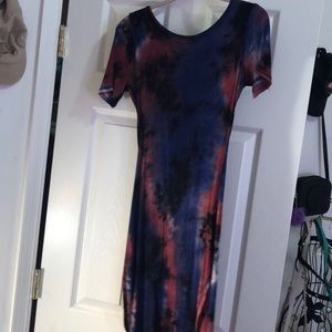 Tie dye dress